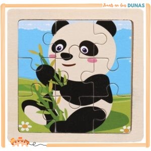 Puzzle en Bois Panda