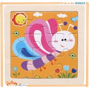 Puzzle en Bois Papillon