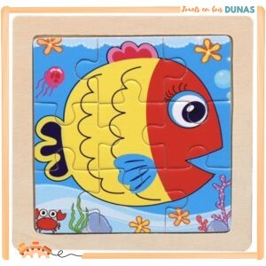 Puzzle en Bois Poisson