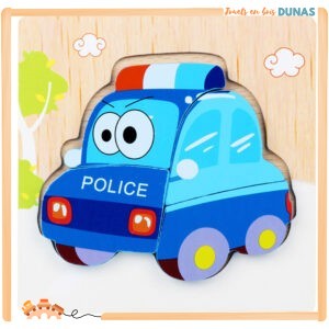 Puzzle en Bois Police