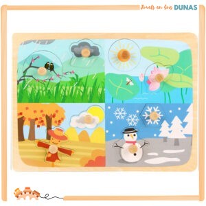 Puzzle en Bois Saisons