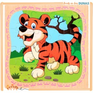 Puzzle en Bois Tigre