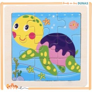 Puzzle en Bois Tortue