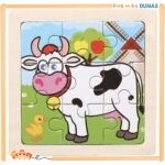 Puzzle en Bois Vache