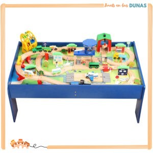 Train en Bois avec Table