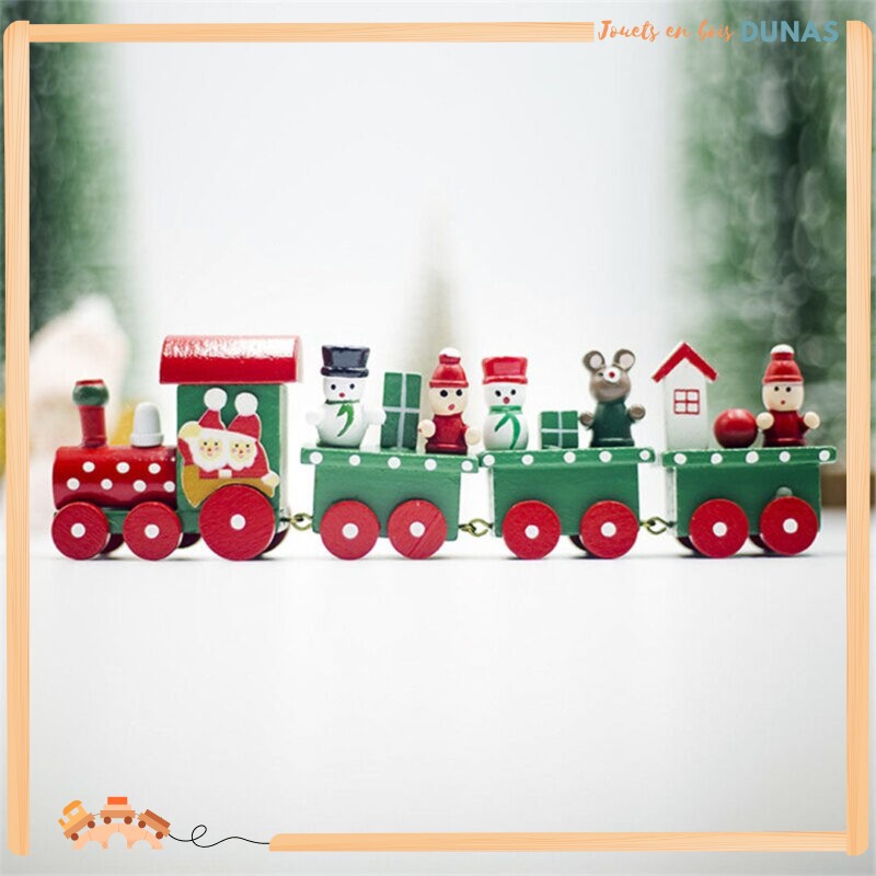 train-en-bois-de-noel-vert