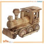 Train en Bois Décoratif