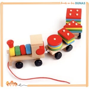Train en Bois Jouet