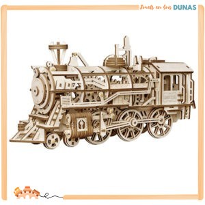 Train en Bois Maquette