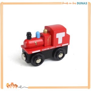 Train en Bois Magnétique