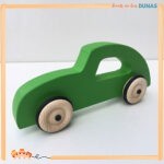 voiture-en-bois-verte