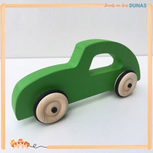 voiture-en-bois-verte