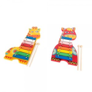 Xylophone en Bois (2 Pièces)