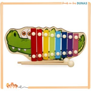 Xylophone en Bois Crocodile