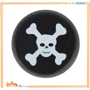 Yoyo en Bois Tête de Mort