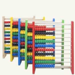 boulier en bois pour enfant apprendre à compter