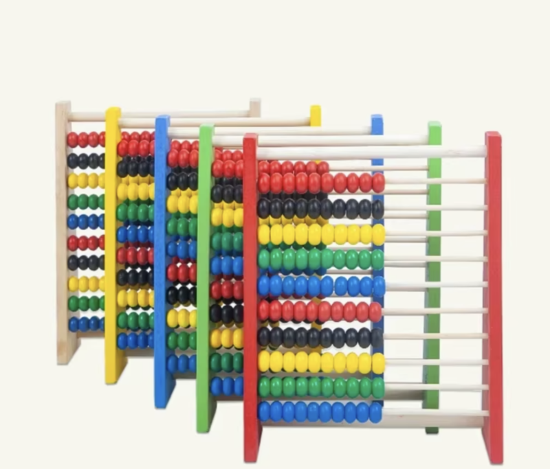 boulier en bois pour enfant apprendre à compter