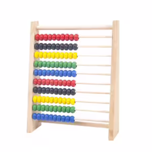 boulier en bois pour enfant apprendre à compter